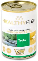 Healthy FISH PISZTRÁNG 97% monoproteines és gabonamentes paté, felnőtt kutyáknak, 400 g konzerv ultra prémium
