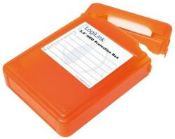 LogiLink - 3.5" HDD védő doboz, narancssárga - UA0133O (UA0133O)