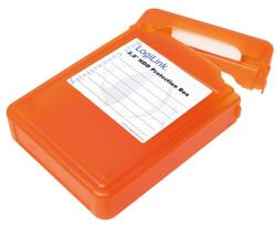 LogiLink UA0133O 3, 5" HDD Védődoboz, narancssárga (UA0133O)