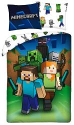 Halantex Minecraft ágyneműhuzat szett - Harcra fel! (MNC-239BL)