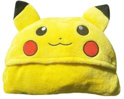 Halantex Pokemon kapucnis takaró - Pikachu (POK-432) (POK-432)
