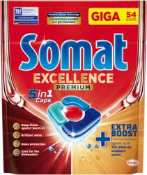 Somat Excellence Premium 5in1 gépi mosogatószer kapszula 54 db 1053 g