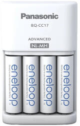 Panasonic Eneloop K-KJ17MCC40E AA 2000mAh akkutöltő +4xAA akku