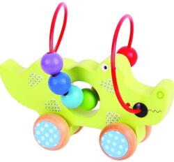 Bigjigs Toys Jucarie dexteritate BigJigs BB070 Crocodil (BB070)