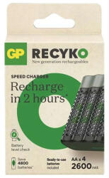 GP B50457 Speed M452 + 4xAA ReCyko 2600mAh akkumulátor töltő