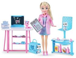 Sparkle Set de joaca Sparkle Girlz Clinica veterinara Papusa