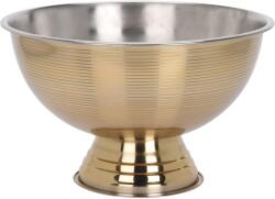 Gastro Arany, fényes rozsdamentes acél pezsgőtál, magasság: 240 mm, Ø: 390 mm