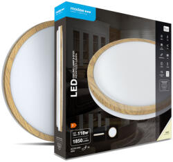 Modee Mennyezeti LED Lámpa 18W 4000K D336x55mm S-D101 Wood (1850 lumen) ERP (ML-CLS4000K18W-D101)