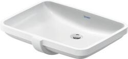 Duravit No. 1 alulról beépíthető mosdó 55x40 cm, fehér 03955500282 (03955500282)