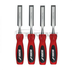 Dedra 06C045 Kézi vésőkészlet, 4 részes (6/12/18/25mm) (06C045)