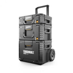 TOUGHBUILT StackTech TB-B1S3-B-70R 3 darabos szerszámtároló kocsi (TB-B1-B-70R)