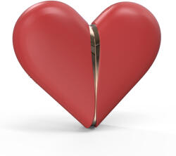 Xocoon Heartbreaker 2-in-1 Stimulator Red Vibrator