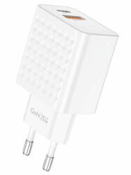 FONENG Incarcator de retea EU41 USB-C, USB-A 20W Alb (47374) - pcone