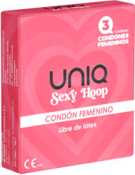 Uniq Sexy Hoop Female Condoms 3 pack