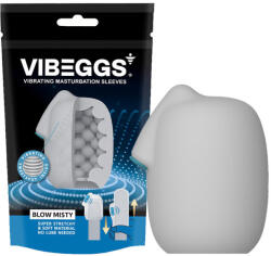 VIBEGGS Blow Misty Vibrating Masturbation Sleeve White
