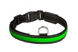 NUM'AXES RGB Light Collar világító nyakörv mérete. S