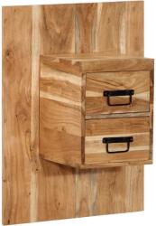 vidaXL Éjjeli szekrény 60x32x80 cm tömör akácfa (4017529) - vidaxl