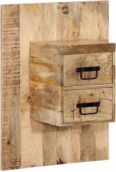 vidaXL Éjjeli szekrény 60x32x80 cm tömör durva fa mangó (4017527) - vidaxl