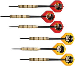 Shot Dart nyíl Shot Duel Brass Plated Value Range steel 6db Súly (g): 18 g