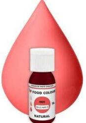Élelmiszer-színezékek természetes folyékony csokoládé színezék Piros (18 ml) - dortis (DR-OS-LC-NAT-15)