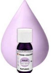  Élelmiszer-színezékek természetes folyékony csokoládészín lila (18 ml) - dortis (DR-OS-LC-NAT-20)