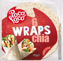 Poco Loco tortilla chia magos 370 g - delfinbuvar