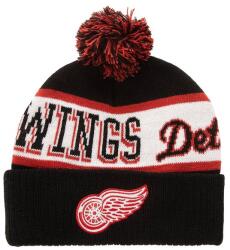 Mitchell & Ness NHL Block Sweep Pom Knit Detroit Red Wings black