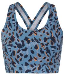 DARE 2B Női Swift II Animal Print sportmelltartó XL fekete|kék