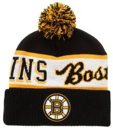 Mitchell & Ness NHL Block Sweep Pom Knit HWC Boston Bruins black