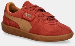 PUMA velúr sportcipő Palermo Cobalt Glaze narancssárga, 396463 - narancssárga Női 44.5