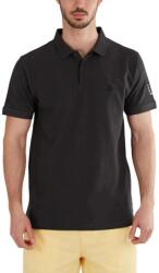 Fundango Molton Poloshirt férfi galléros póló S szürke