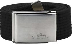 FJALLRAVEN Canvas Belt férfi Öv - fekete fekete|szürke