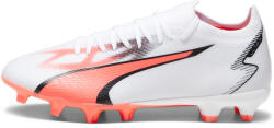 PUMA Férfi futballcipő - PUMA Ultra Match Fg/Ag fehér|fekete|narancssárga - decathlon - 34 290 Ft