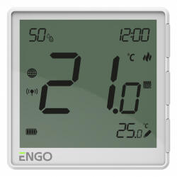 ENGO Termostat De Camera Wifi Zigbee, Li-ion, Alb Engo Eone-batw