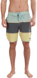 Fundango Neal Boardshort férfi boardshort 28 szürke|sárga|zöld