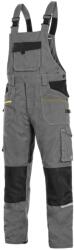 CXS Téli kantáros munkavádelmi nadrág CXS STRETCH - Szürke / fekete | 48-50 (1030-050-710-50)
