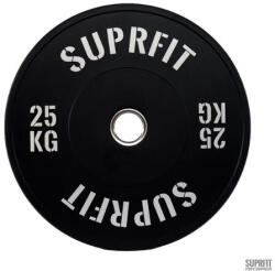 SUPRFIT Econ súlytárcsa fehér logóval (szimpla) 25 KG fekete