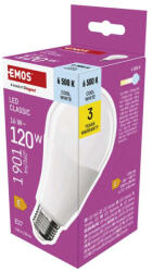 EMOS ZQ5E74, LED izzó Classic A70 / E27 / 16 W (120 W) / 1901 lm / Hideg fehér (ZQ5E74)