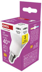 EMOS ZQ7E23, LED izzó Classic R50 / E14 / 4, 2 W (40 W) / 470 lm / Természetes fehér (ZQ7E23)