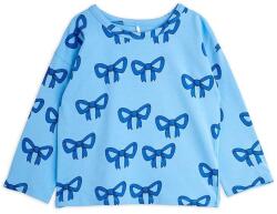 Mini Rodini gyerek hosszúujjú Bow 2472014560 - kék 104-110