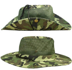 TifanTEX Pălărie camuflaj Savana woodland (pălărie pentru vară cu plasă) (0438E2)