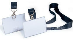 Durable Névkitűző Durable Click Fold 54x90 mm textilszalaggal (821719)