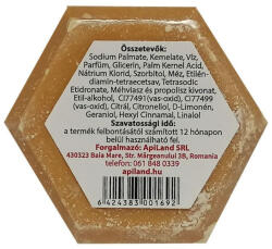 ApiLand természetes mézes szappan - propolisz 100g