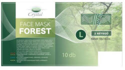 Vita Crystal Crystal Anion Face mask Forest Anion arcmaszk "L"-es méret 10db - herbadiszkont