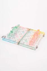 SunnyLife sakk és dáma Mini Lucite Aurora - többszínű Univerzális méret