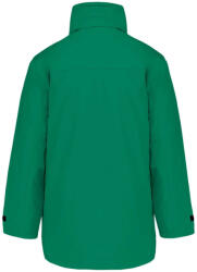 Kariban Uniszex kapucnis kabát steppelt béléssel, Kariban KA677, Kelly Green-2XL (ka677kl-2xl)