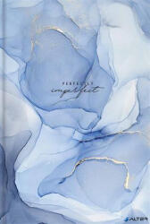 Shkolyaryk Publishing House Jegyzetfüzet, B5, vonalas, 80 lap, keményfedeles, SHKOLYARYK "Imperfectly perfect", kék (B5-IC-080-7070L) - alter