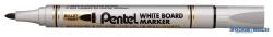 Pentel Táblamarker, 4, 2 mm, kúpos hegy, PENTEL, fekete (PENMW85AE) - kecskemetirodaszer