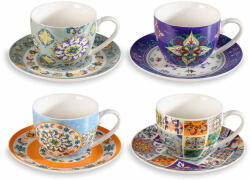 Decorer Set 4 cesti portelan Maiolica 8.5x6.5 cm, 250 ml (A72.12.76)