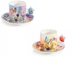 Decorer Set 4 cesti portelan 5.5x5.5 cm, 80 ml (A72.10.31)